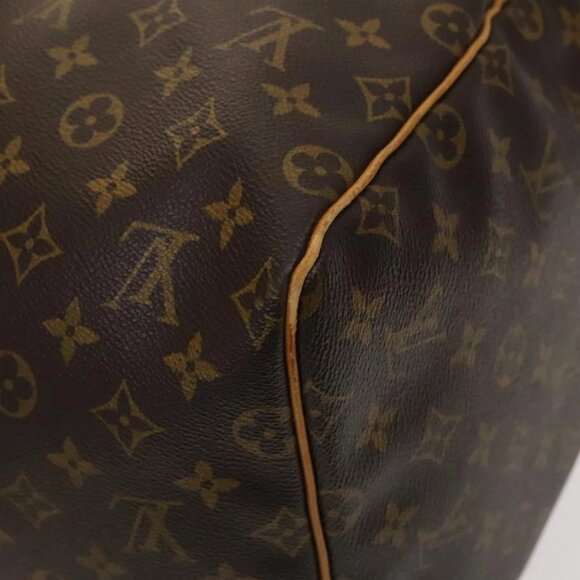 LOUIS VUITTON Monogram Keepall 55 Boston Bag M41424 LV Auth ar13527 - Picture 5 of 16